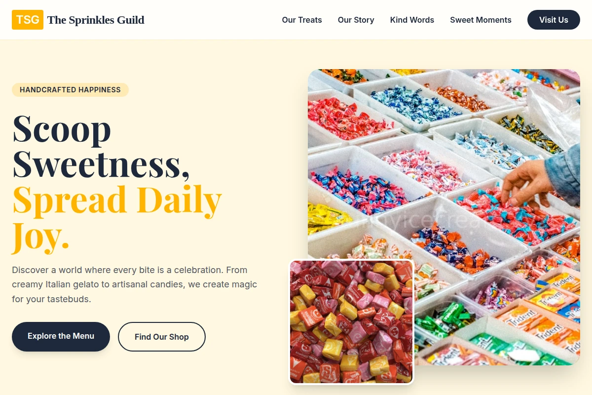 Gelato Candy