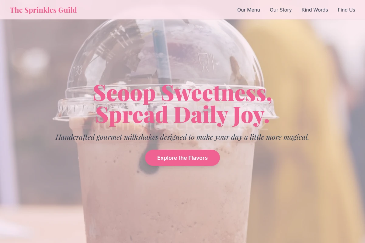 Parfait Milkshake